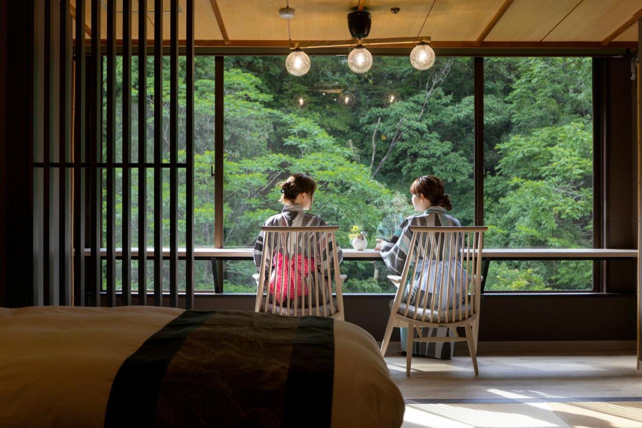 Yamanakaonsen Ohanami Kyubei Kaga  Dış mekan fotoğraf
