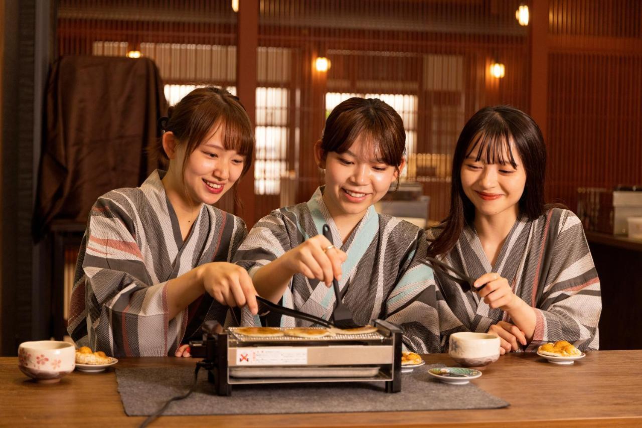 Yamanakaonsen Ohanami Kyubei Kaga  Dış mekan fotoğraf