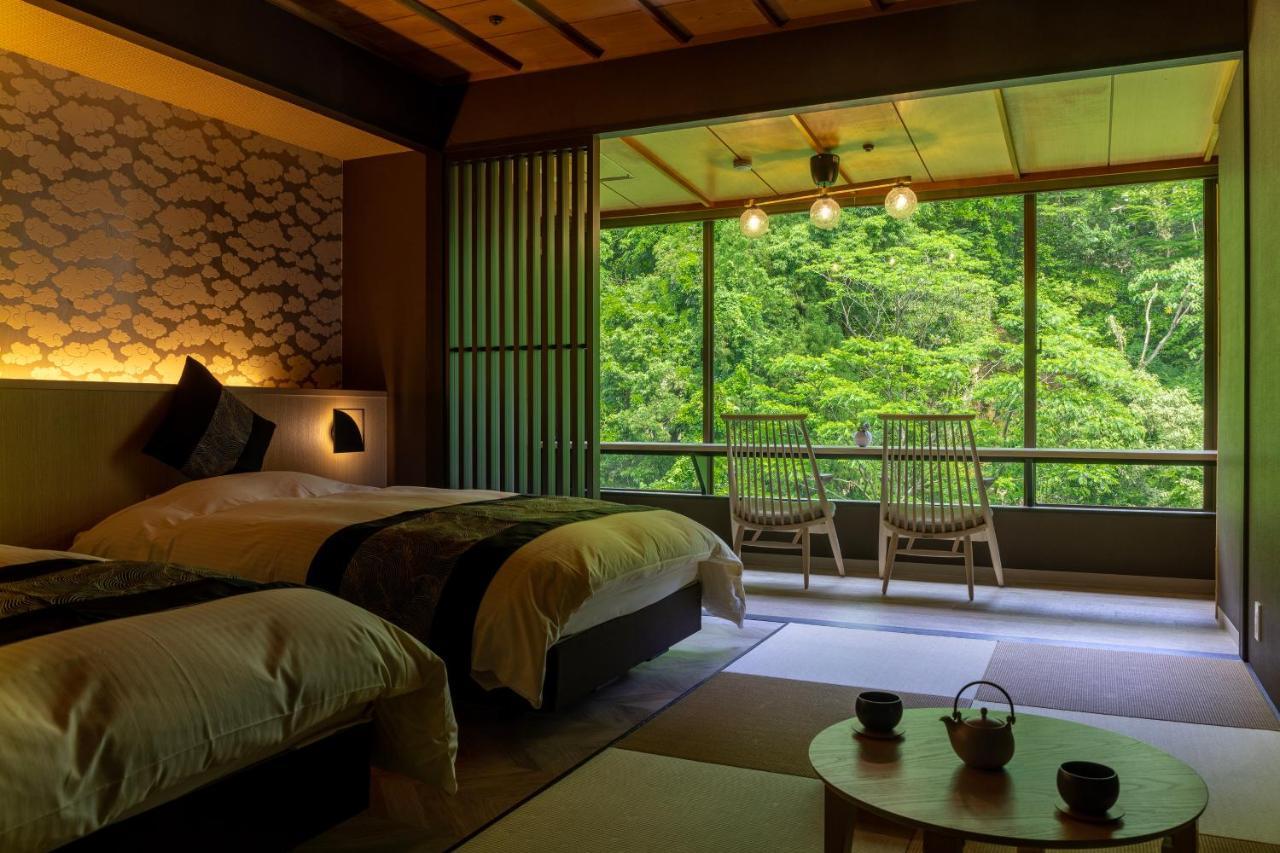 Yamanakaonsen Ohanami Kyubei Kaga  Dış mekan fotoğraf
