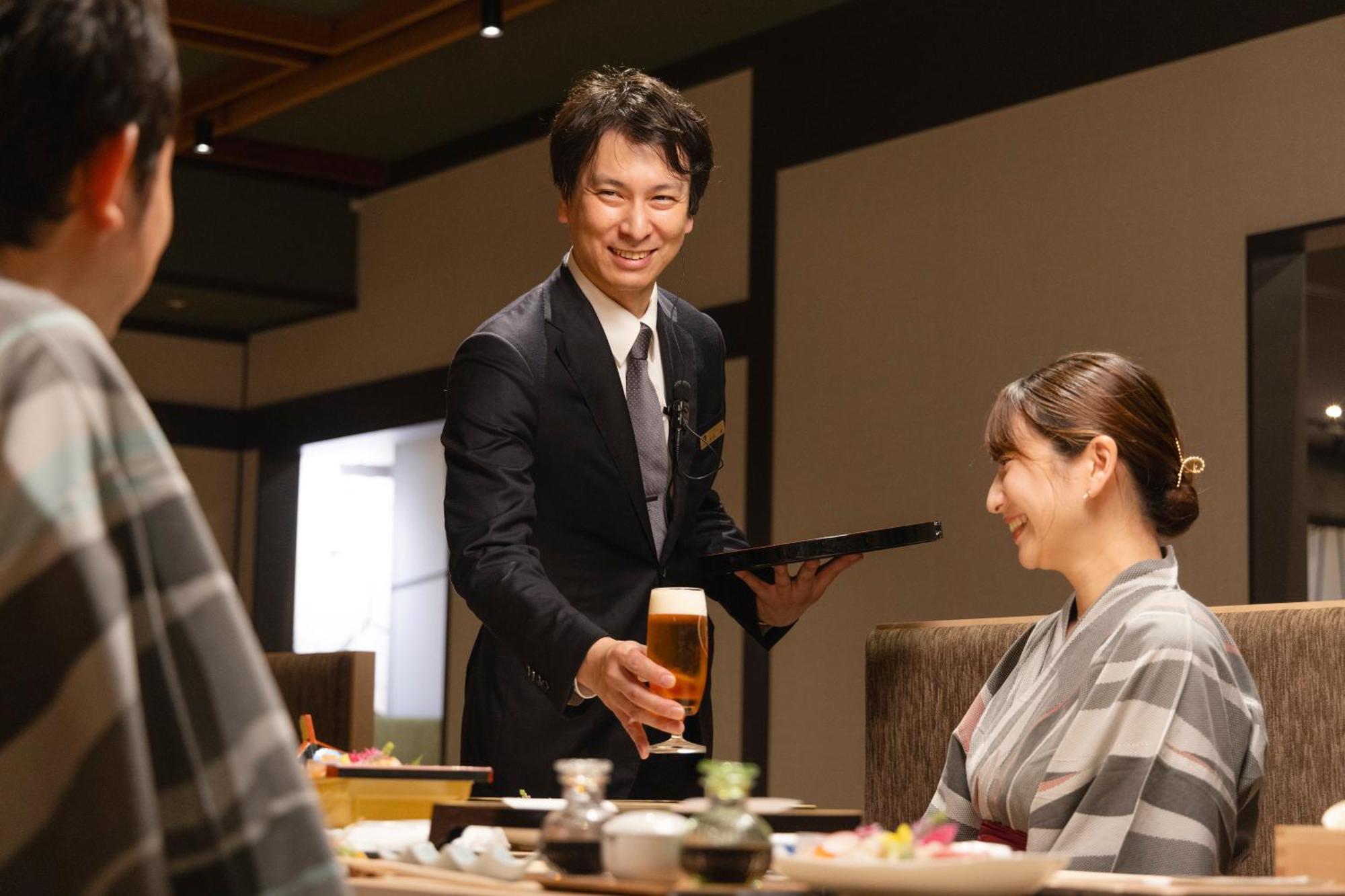 Yamanakaonsen Ohanami Kyubei Kaga  Dış mekan fotoğraf