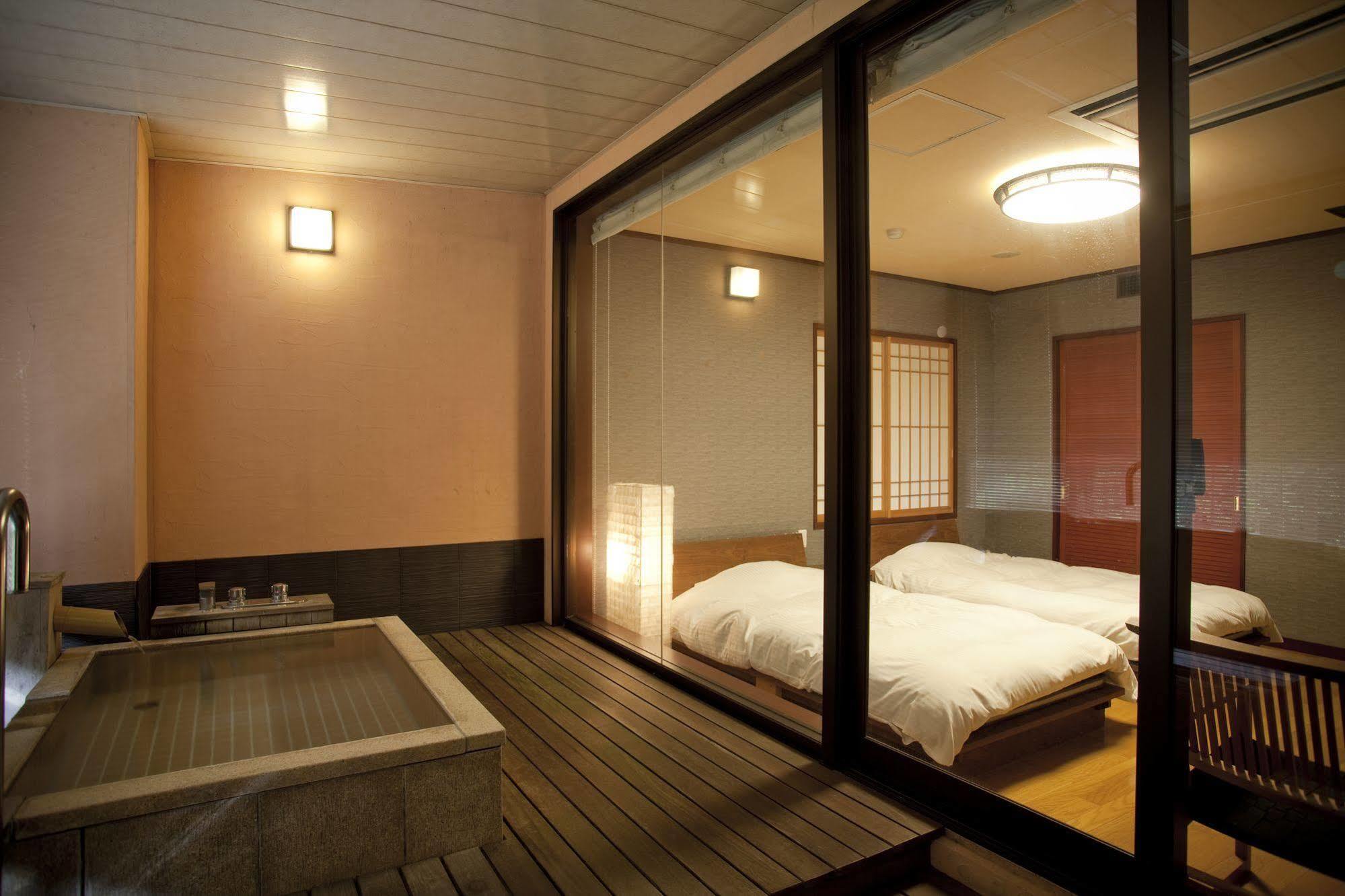 Yamanakaonsen Ohanami Kyubei Kaga  Dış mekan fotoğraf