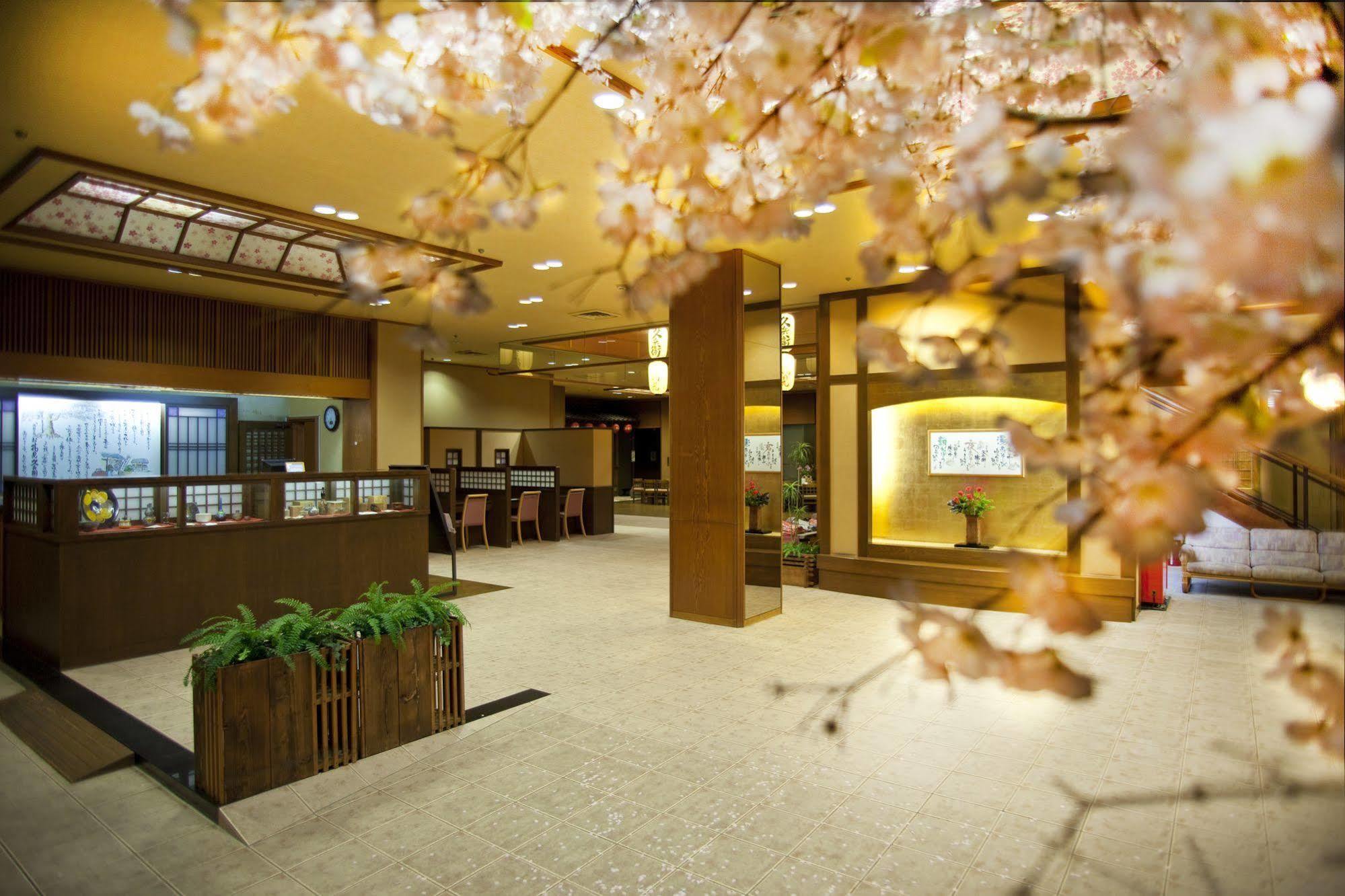 Yamanakaonsen Ohanami Kyubei Kaga  Dış mekan fotoğraf